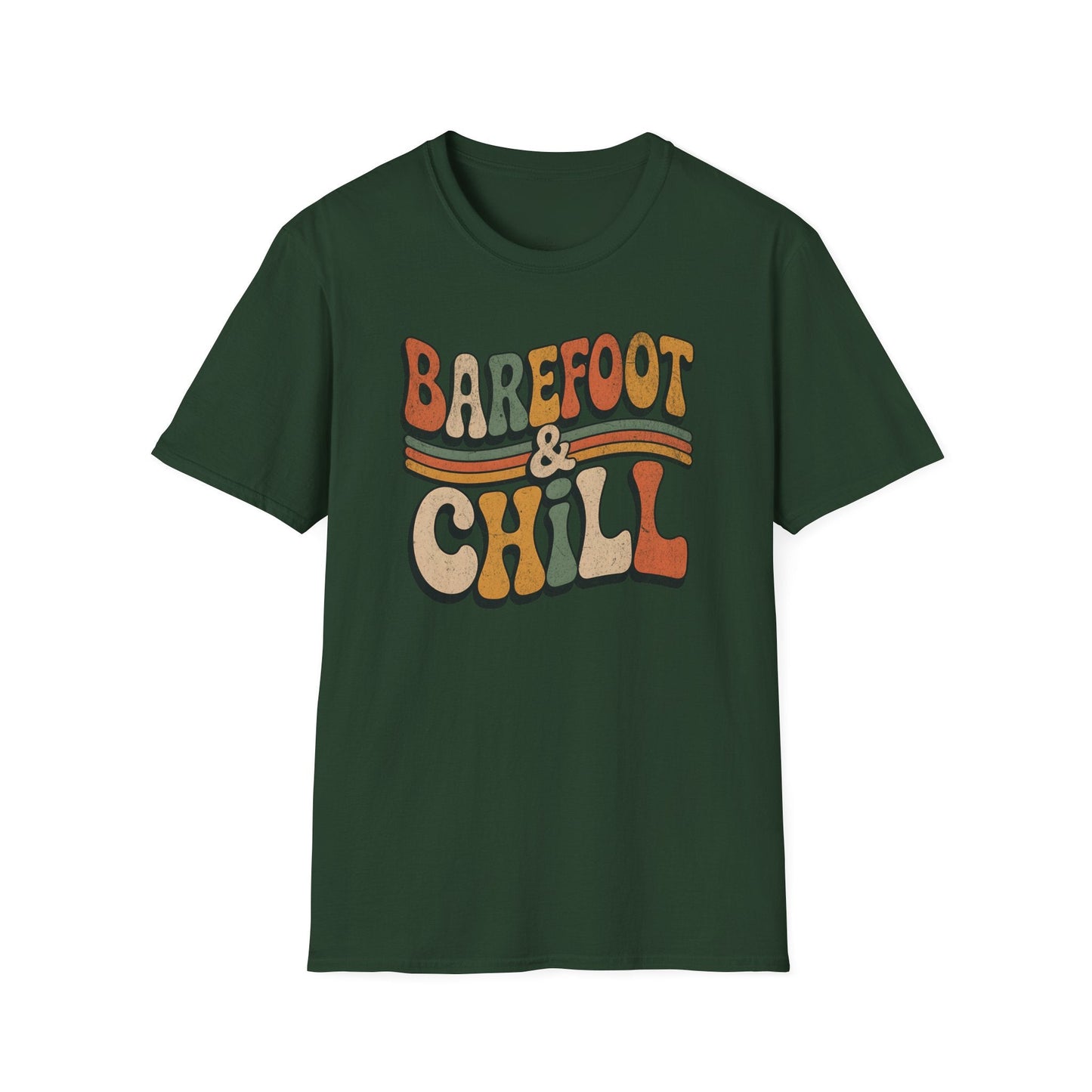 Printify T-Shirt Barefoot & Chill T-Shirt