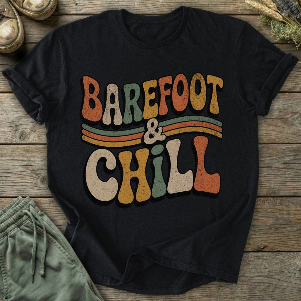 Printify T-Shirt Barefoot & Chill T-Shirt