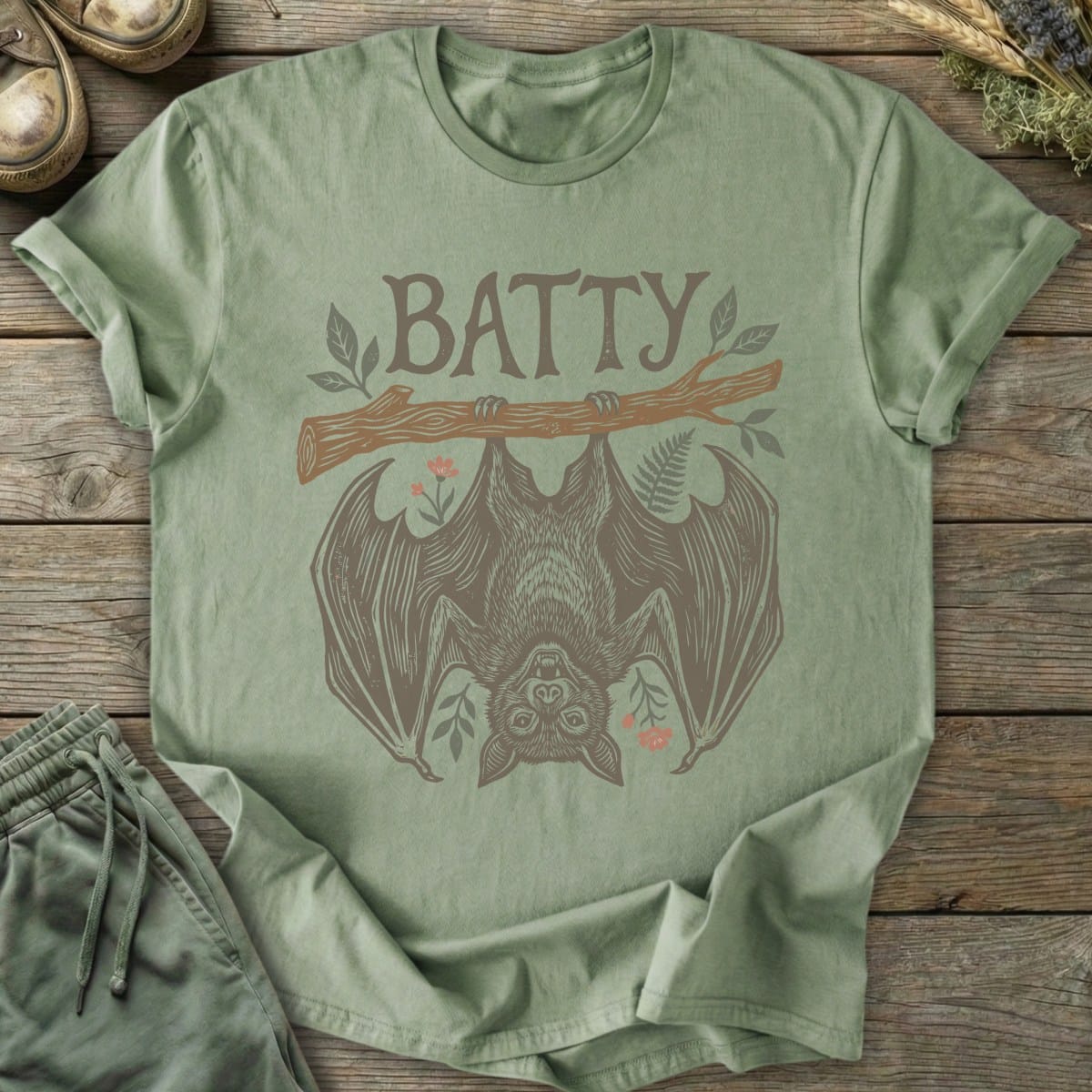Printify T-Shirt Batty T-Shirt
