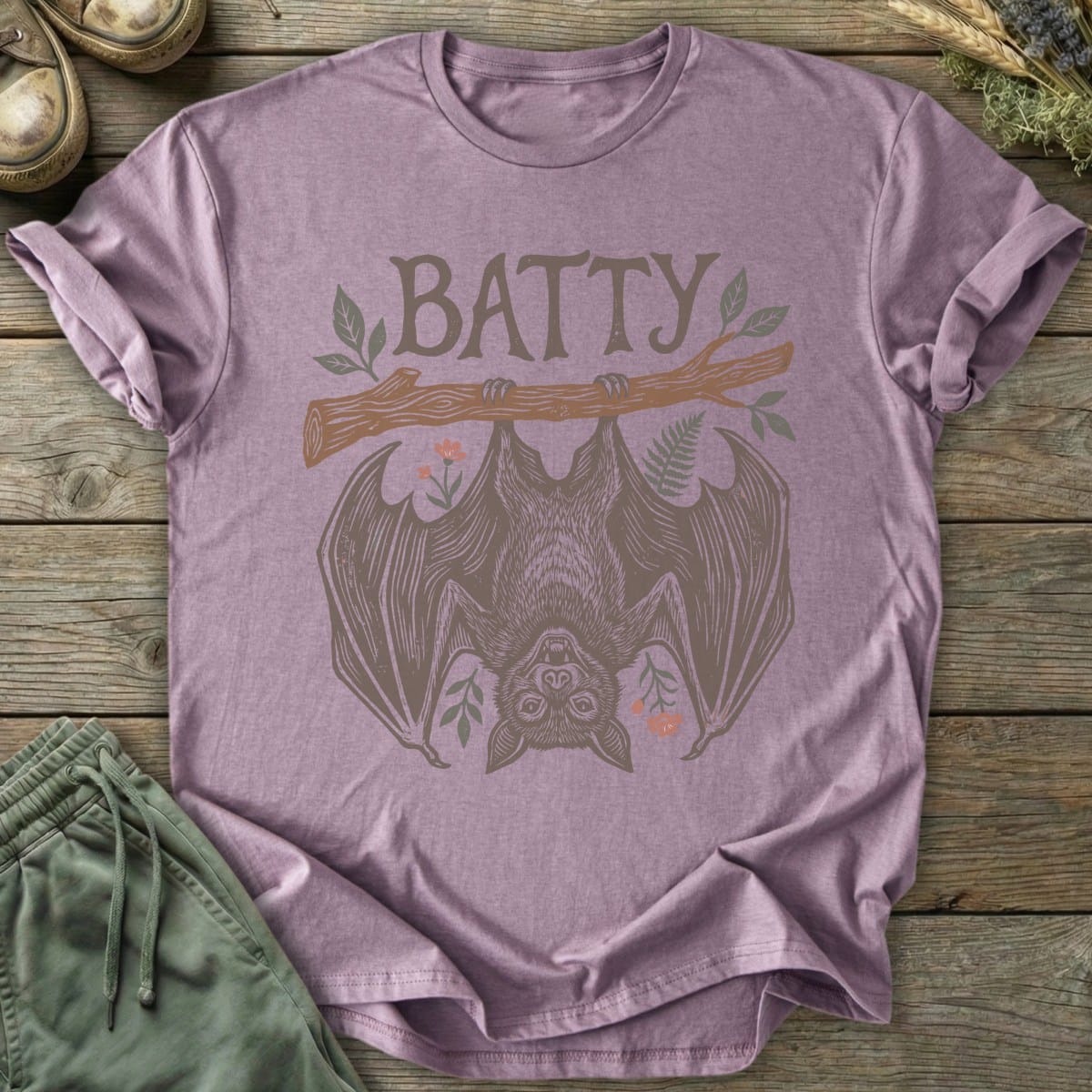 Printify T-Shirt Batty T-Shirt
