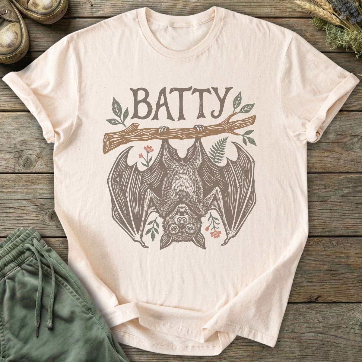 Printify T-Shirt Batty T-Shirt
