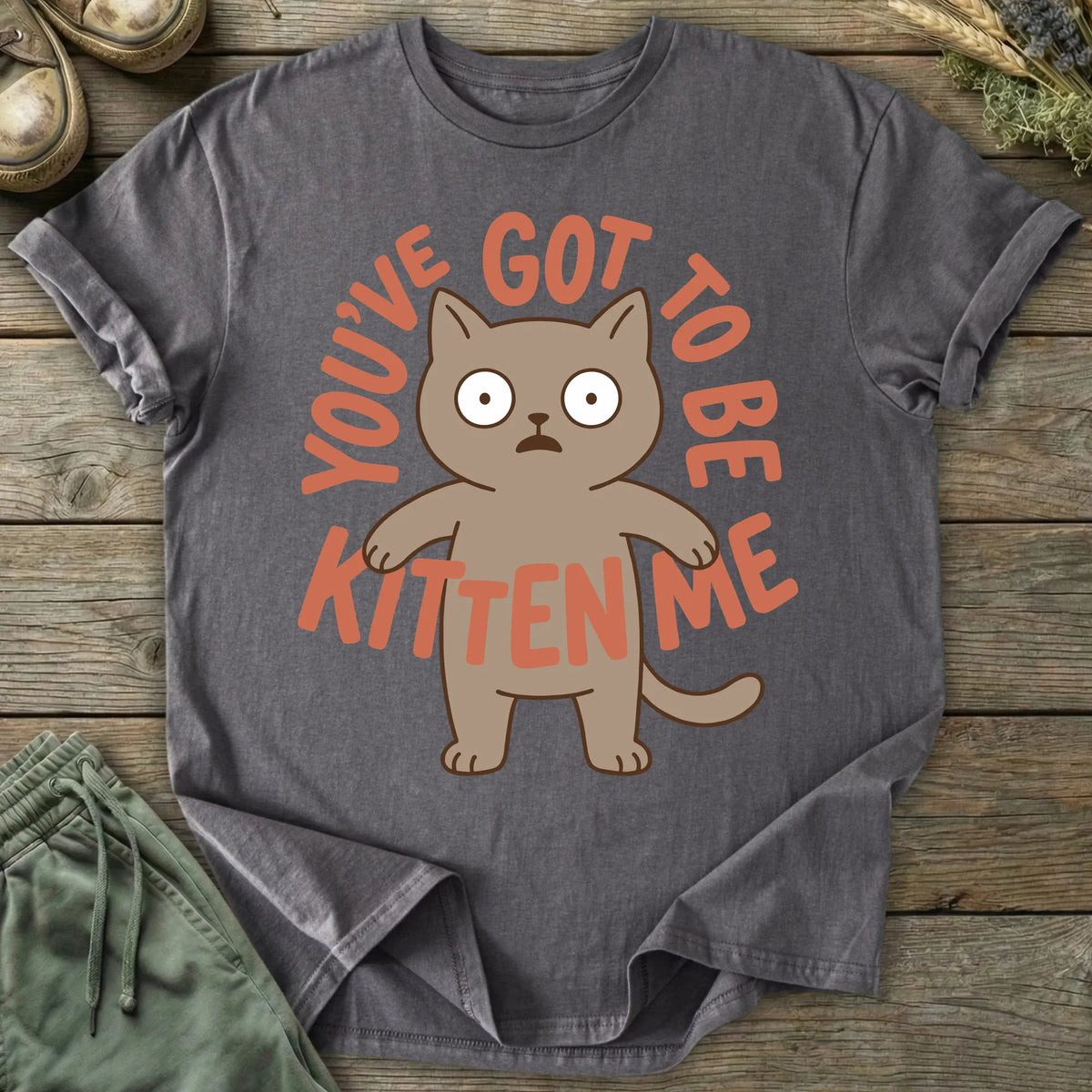 Printify T-Shirt Be Kitten Me T-Shirt