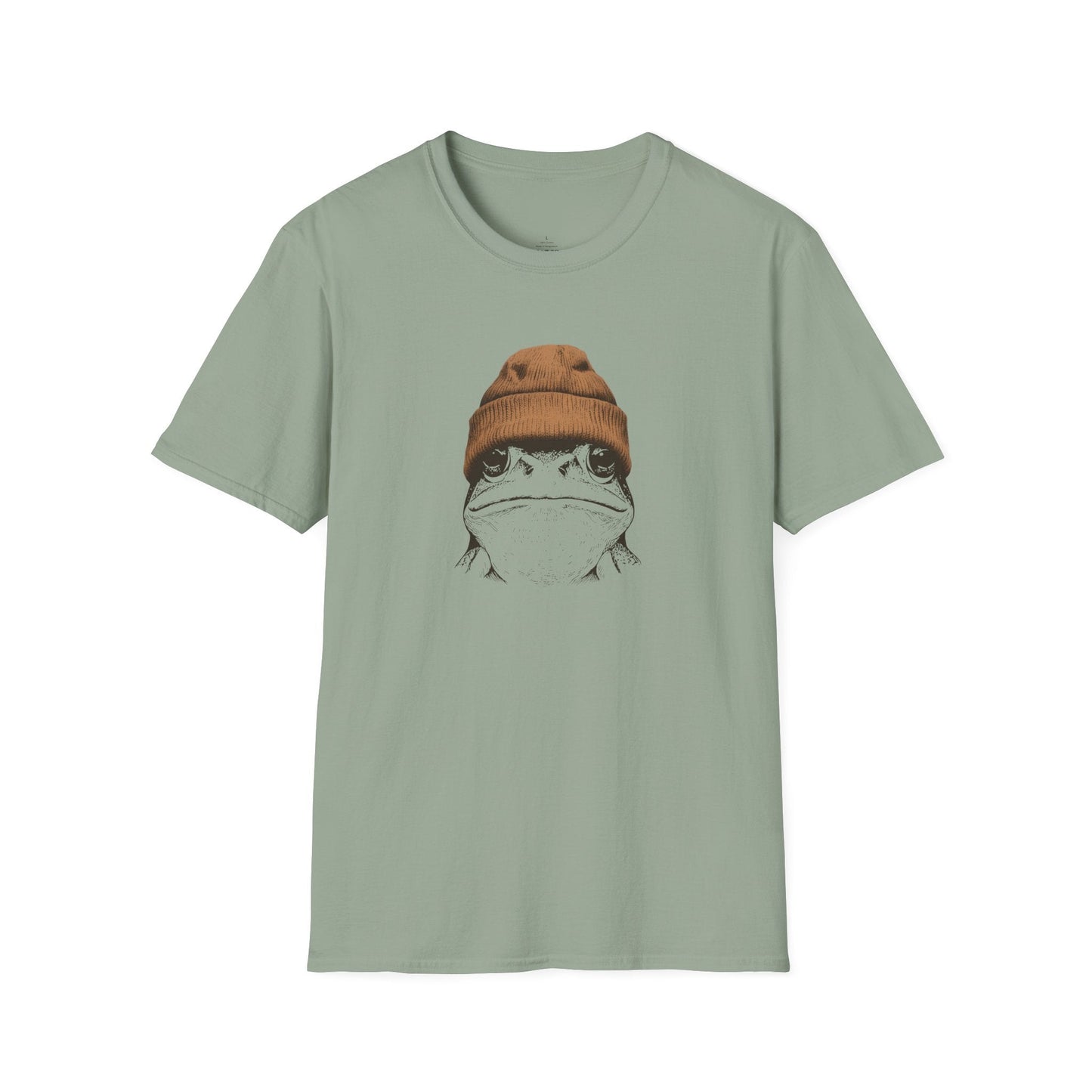 Printify T-Shirt Beanie Frog T-Shirt