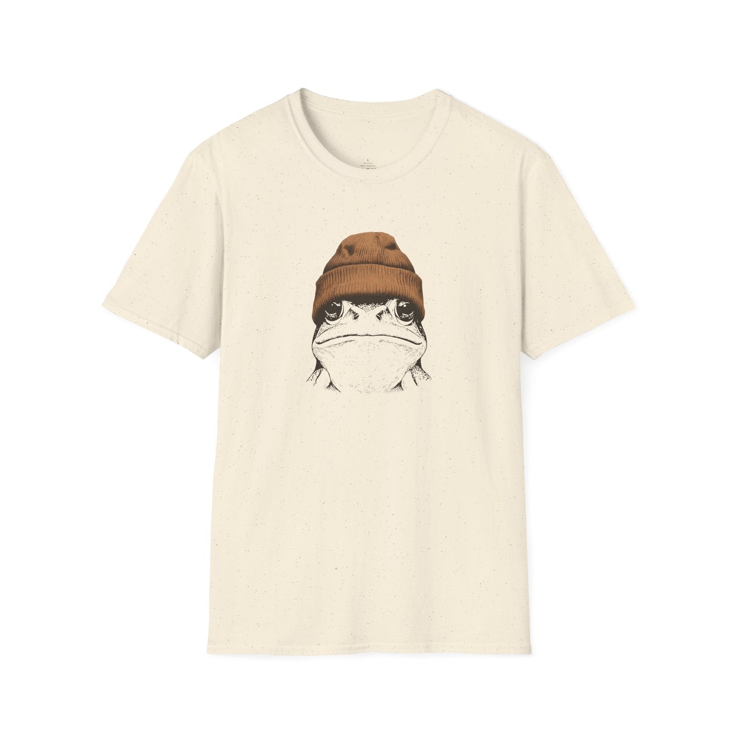 Printify T-Shirt Beanie Frog T-Shirt