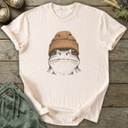 Printify T-Shirt Beanie Frog T-Shirt