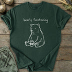 Printify T-Shirt Bearly Functioning Bear T-Shirt