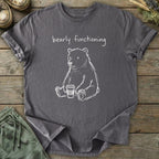 Printify T-Shirt Bearly Functioning Bear T-Shirt