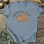 Printify T-Shirt Bearly Functioning Honey Bear T-Shirt