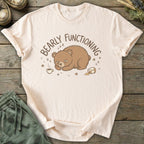 Printify T-Shirt Bearly Functioning Honey Bear T-Shirt