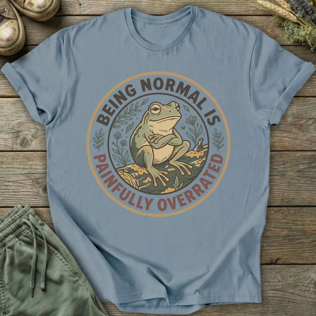 Printify T-Shirt Being Normal Is Overrated T-Shirt