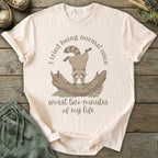 Printify T-Shirt Being Normal T-Shirt