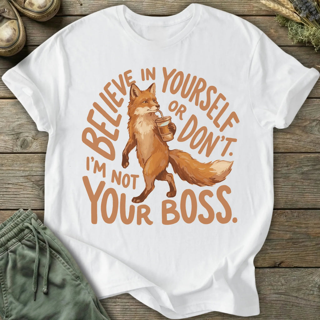 Printify T-Shirt Believe In Yourself T-Shirt