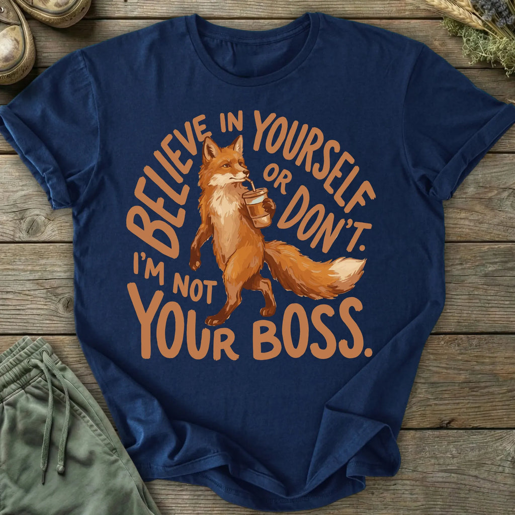 Printify T-Shirt Believe In Yourself T-Shirt