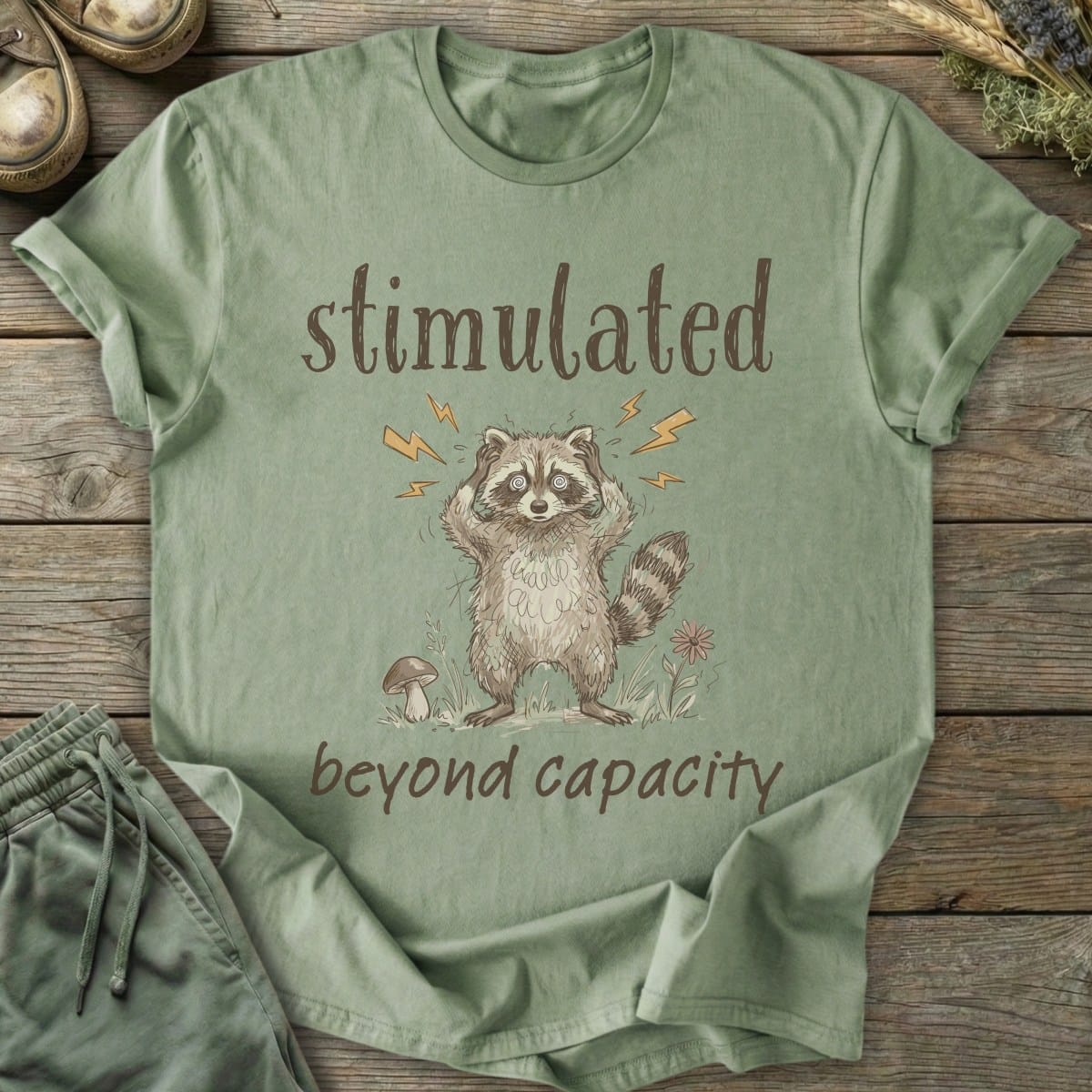 Printify T-Shirt Beyond Capacity T-Shirt