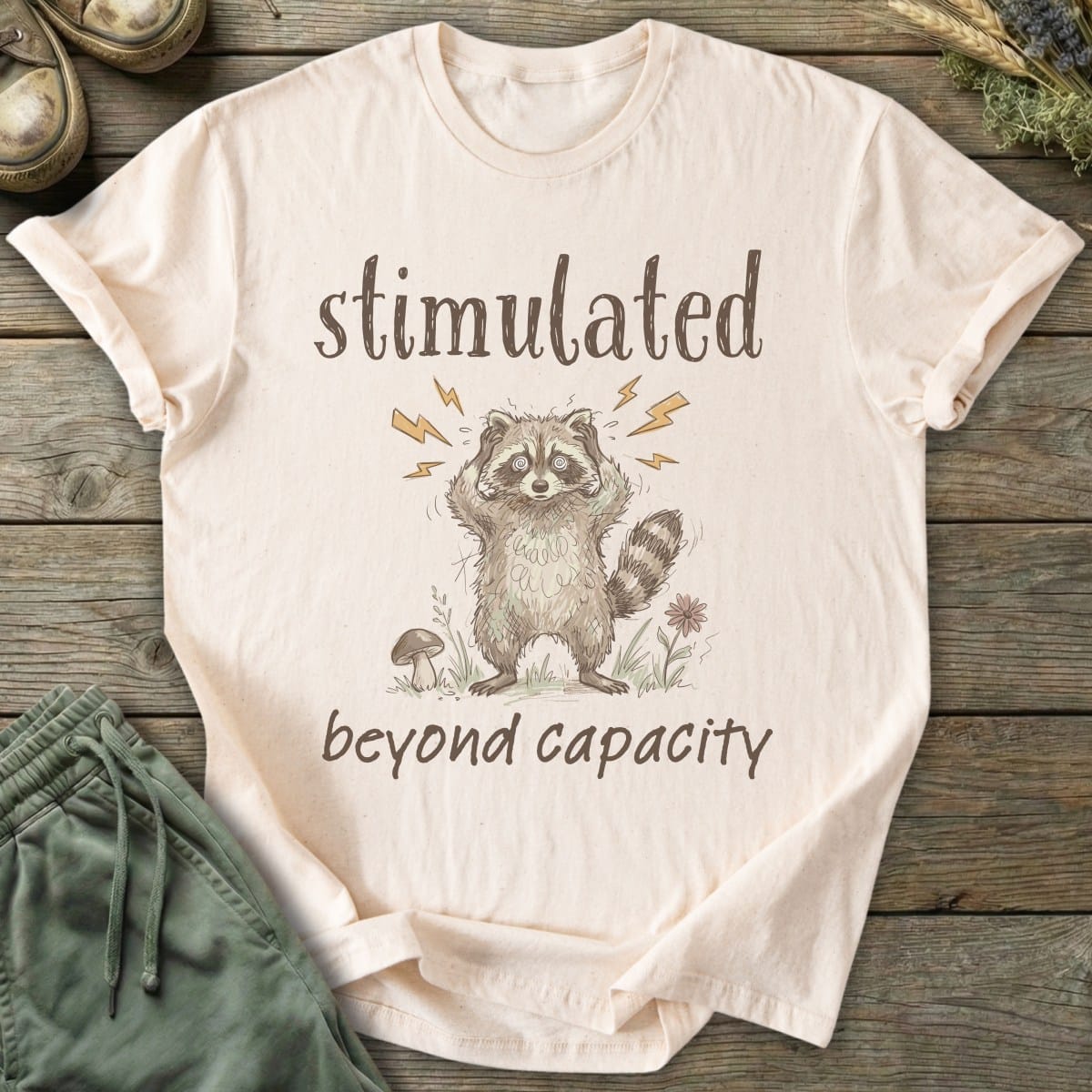 Printify T-Shirt Beyond Capacity T-Shirt