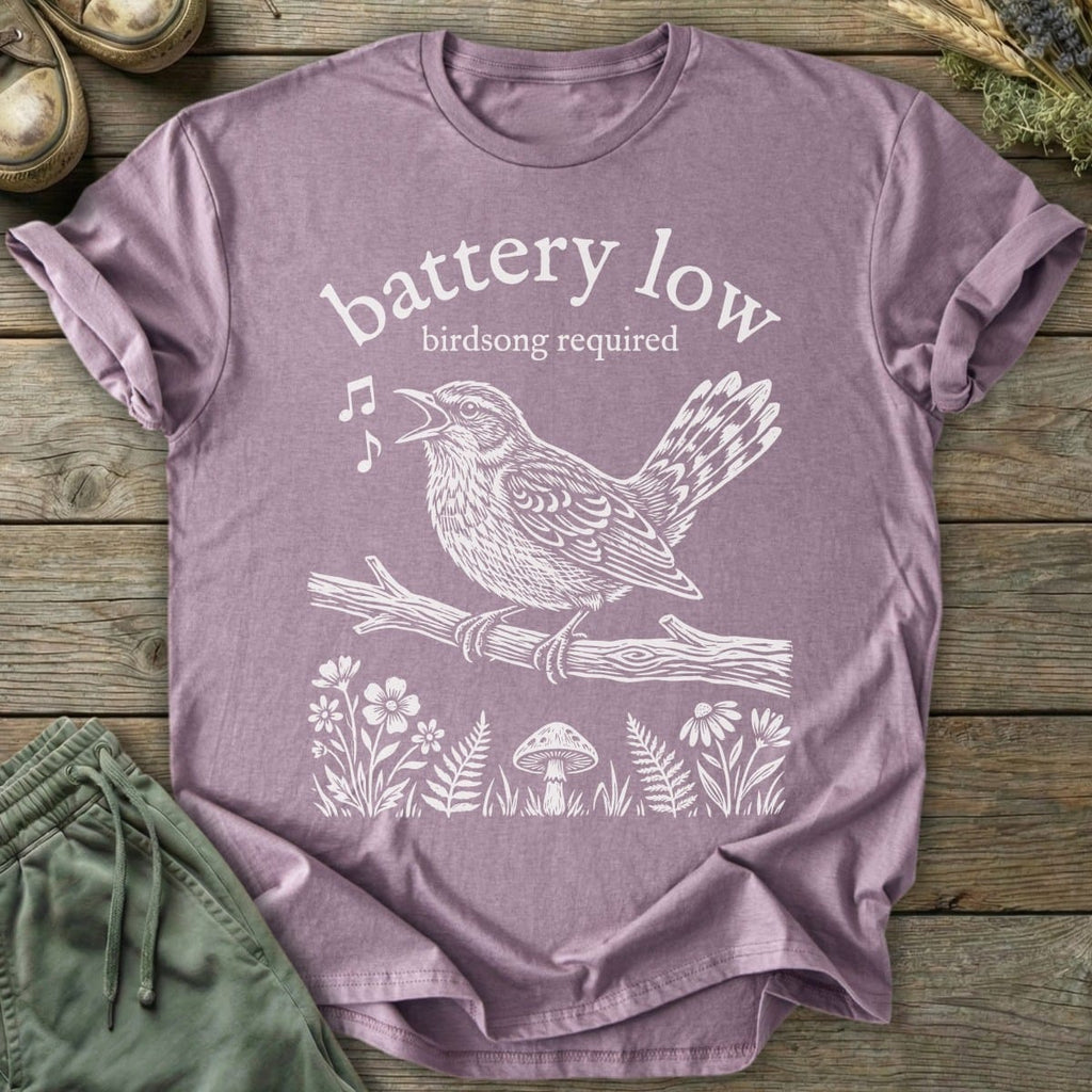 Printify T-Shirt Birdsong Required T-Shirt