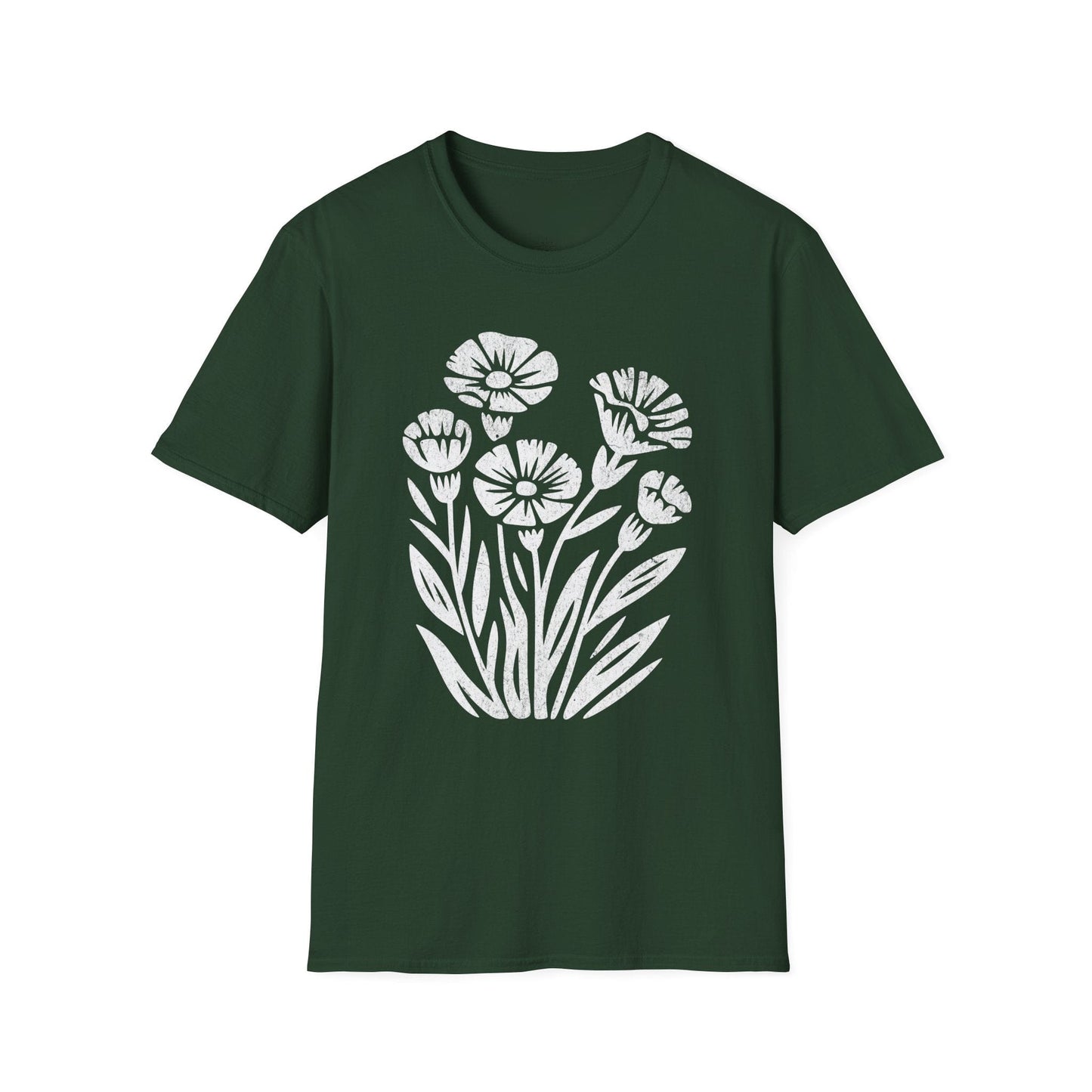 Printify T-Shirt Blooming Wildflower T-Shirt