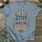 Printify T-Shirt Boho Smell the Pines T-Shirt