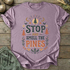 Printify T-Shirt Boho Smell the Pines T-Shirt