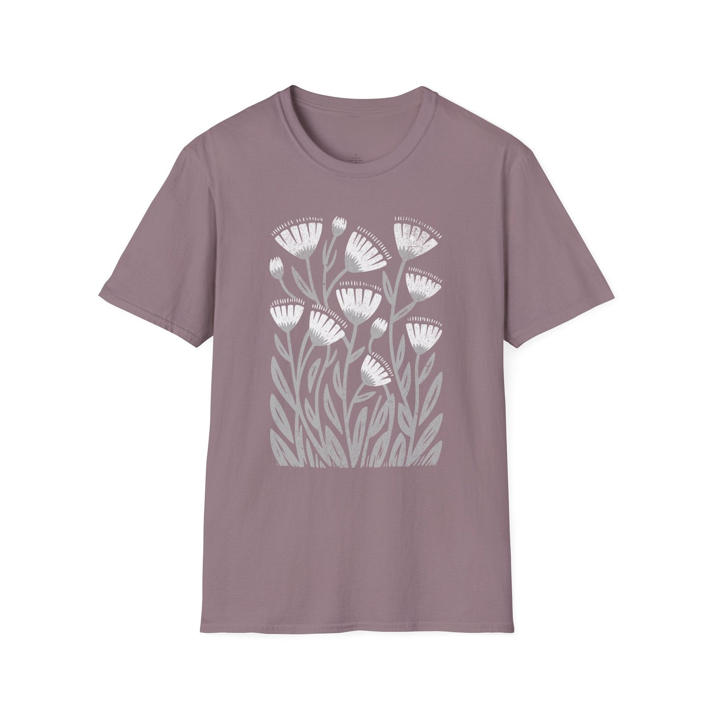 Printify T-Shirt Boho Wildflower 2-Tone T-Shirt