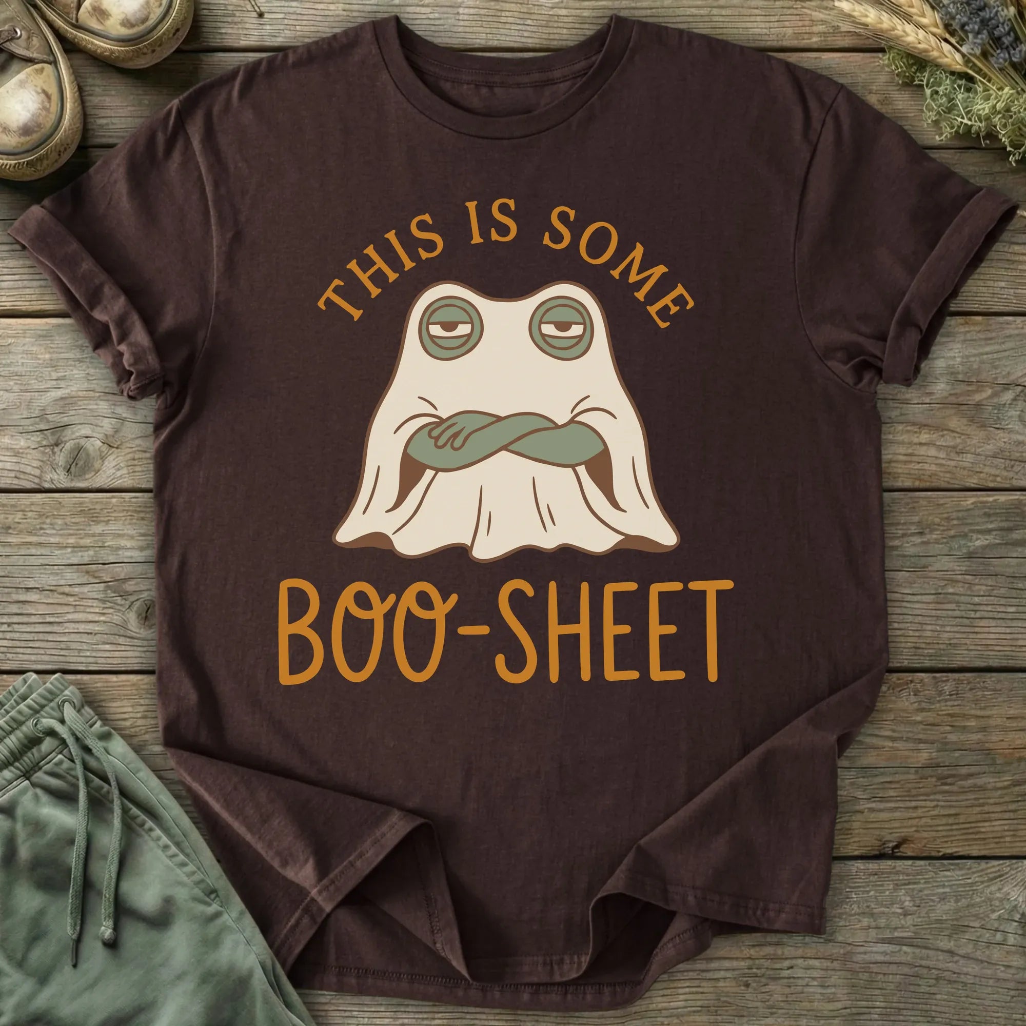 Printify T-Shirt Boo Sheet T-Shirt