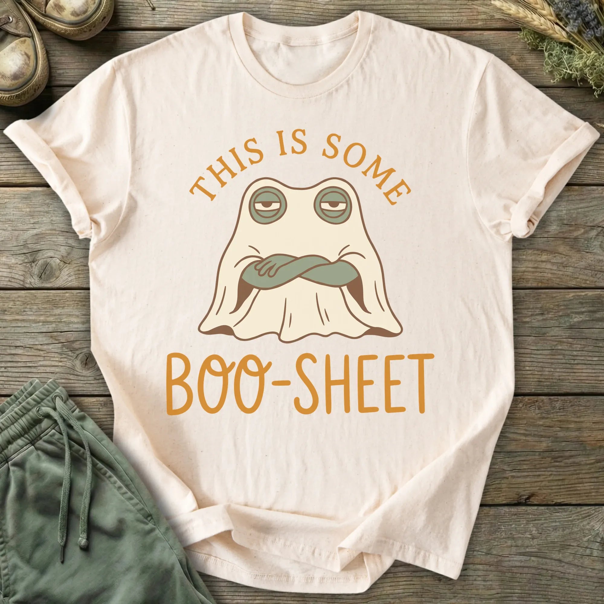 Printify T-Shirt Boo Sheet T-Shirt
