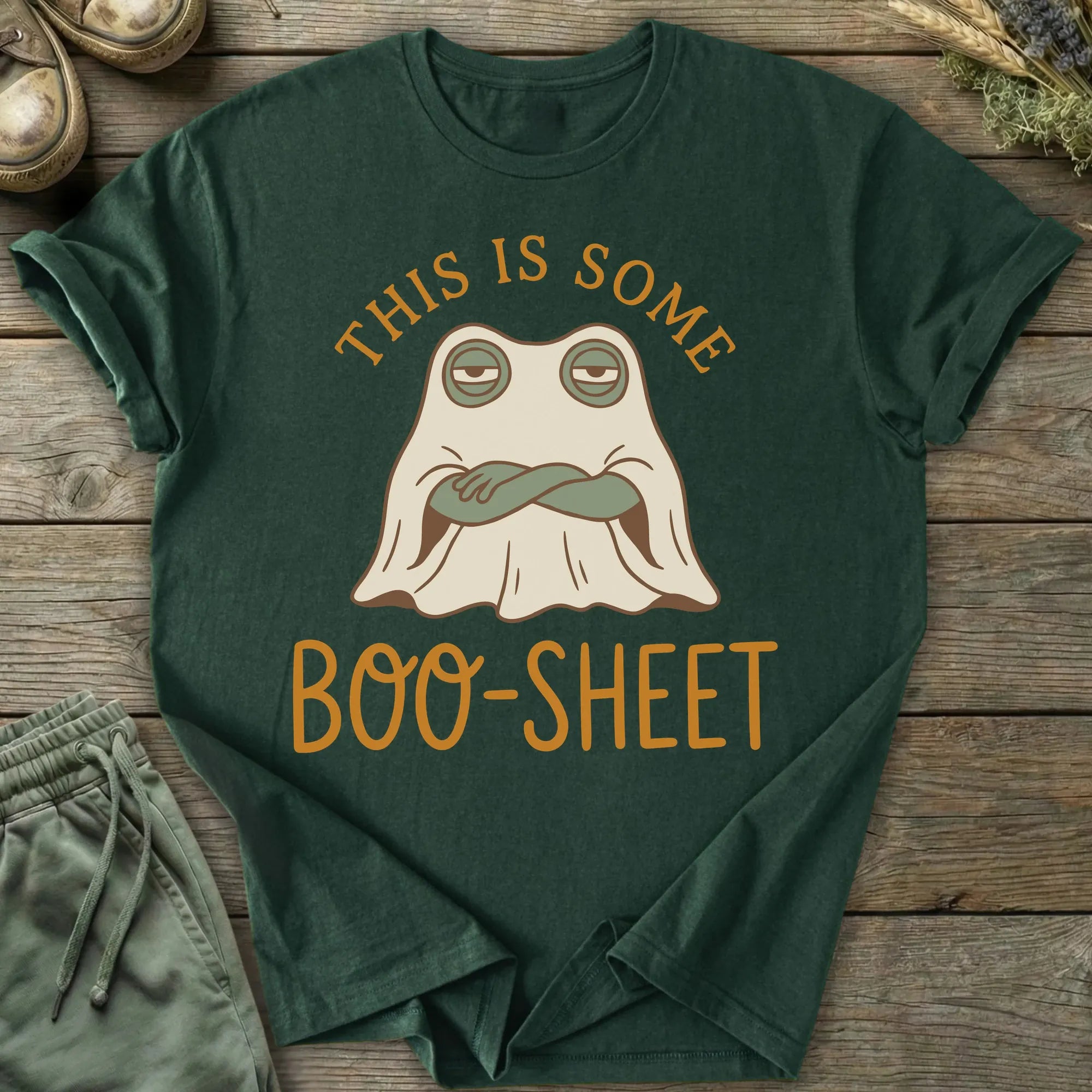 Printify T-Shirt Boo Sheet T-Shirt
