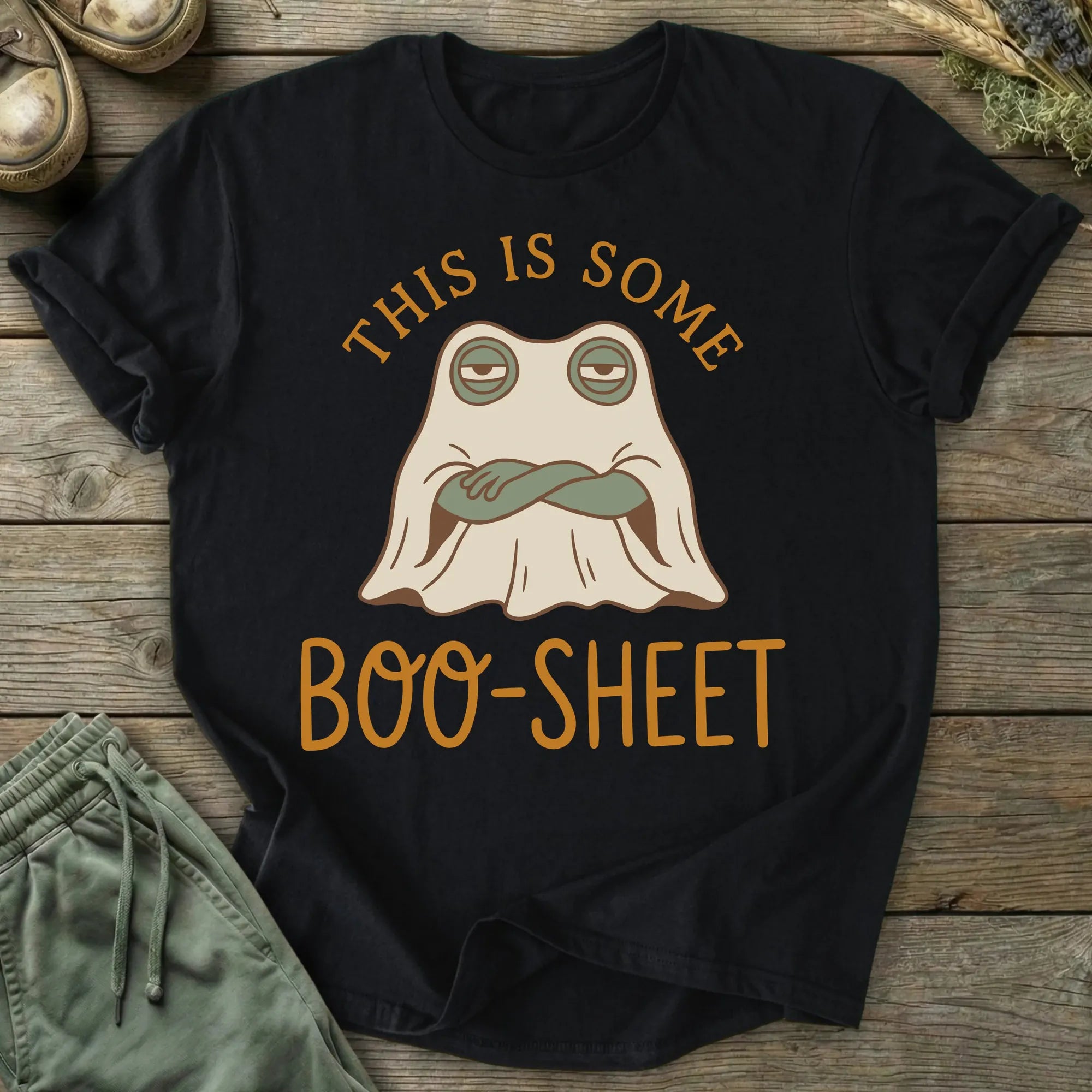 Printify T-Shirt Boo Sheet T-Shirt
