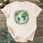 Printify T-Shirt Botanical Earth T-Shirt