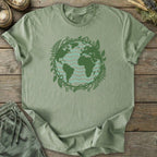 Printify T-Shirt Botanical Earth T-Shirt