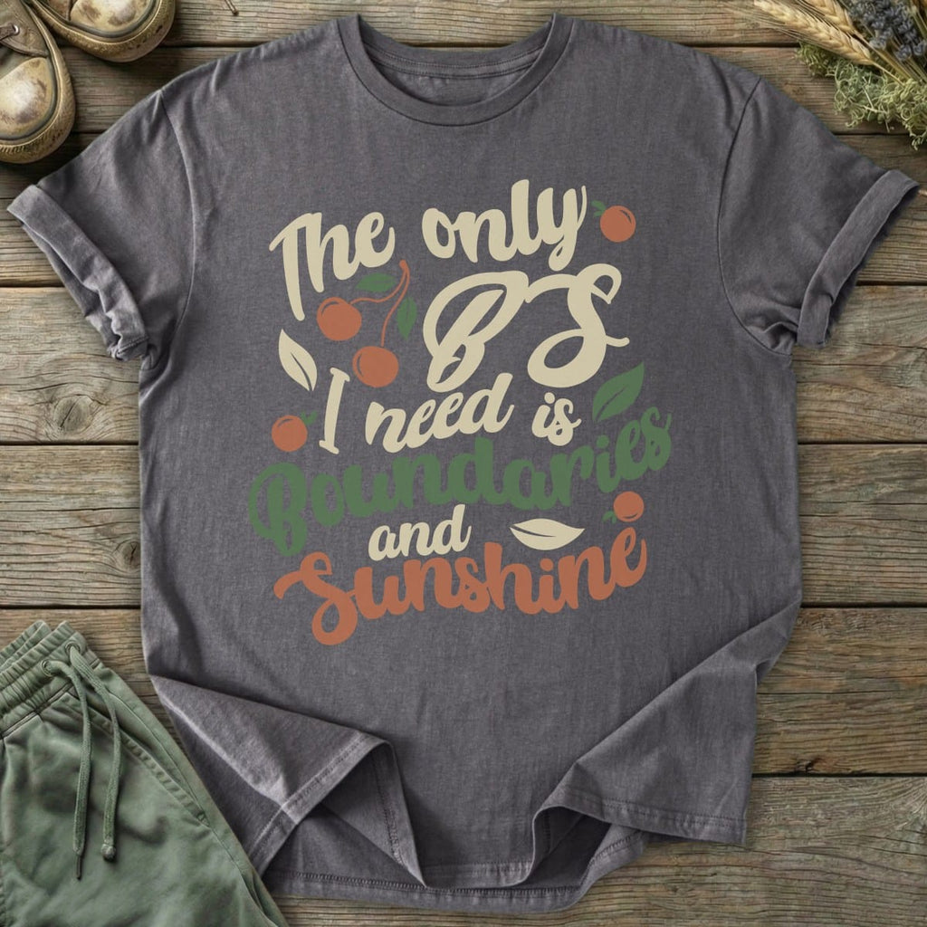 Printify T-Shirt Boundaries and Sunshine T-Shirt