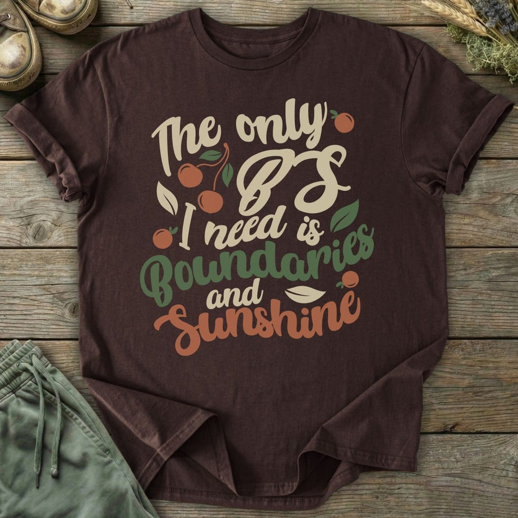Printify T-Shirt Boundaries and Sunshine T-Shirt