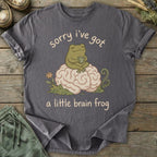 Printify T-Shirt Brain Frog T-Shirt