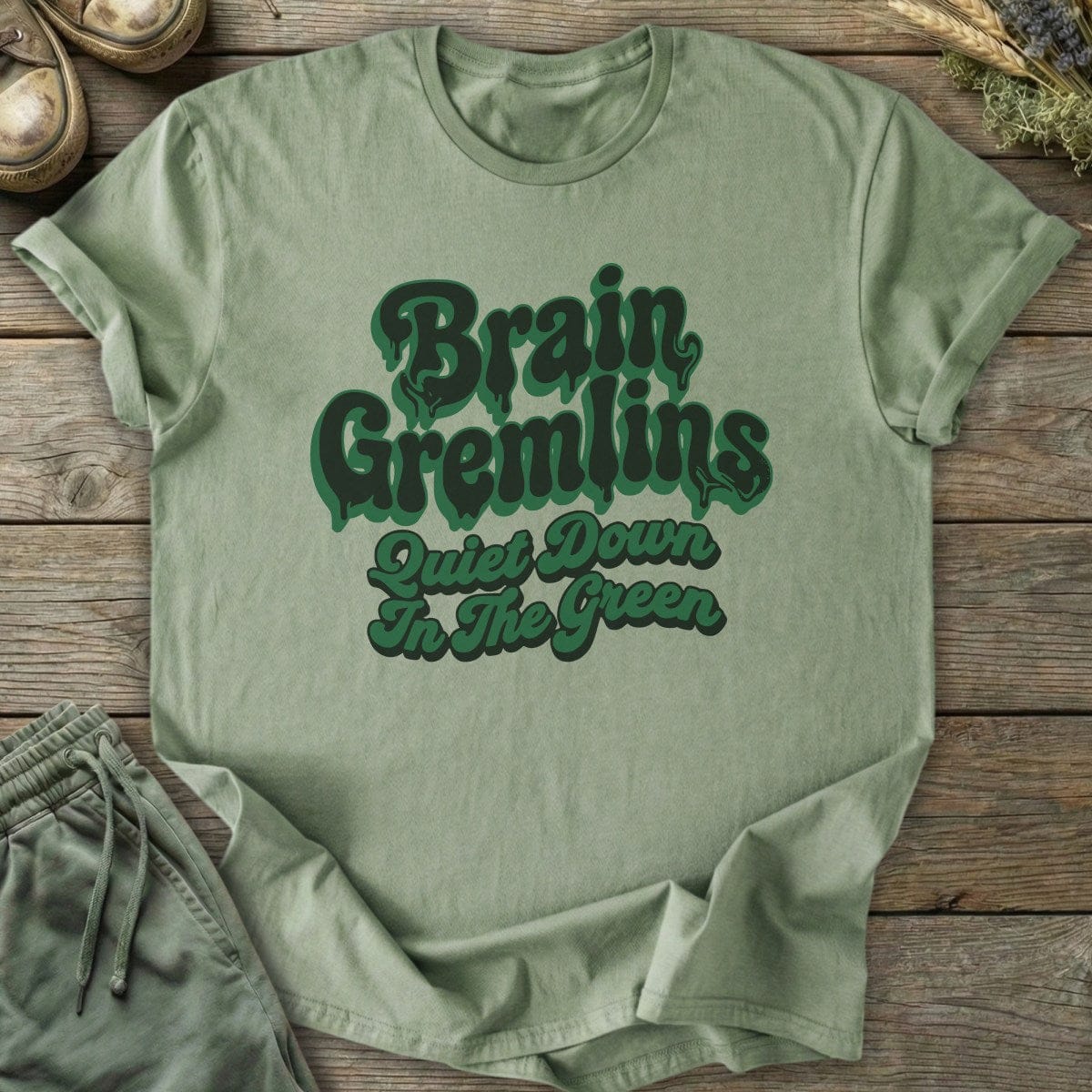 Printify T-Shirt Brain Gremlins T-Shirt
