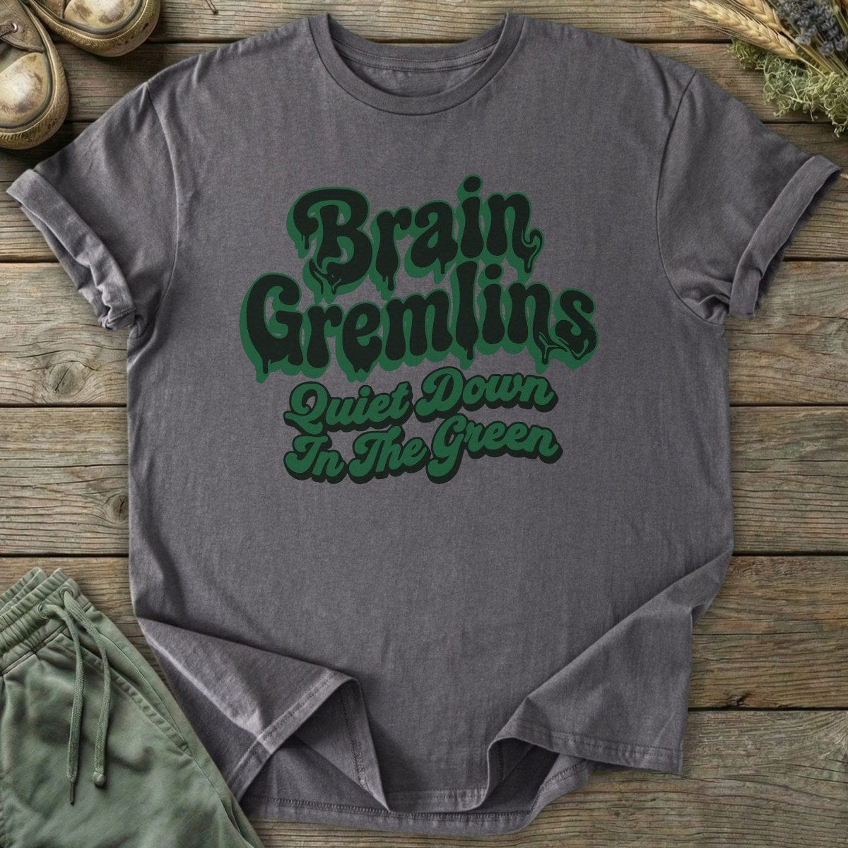 Printify T-Shirt Brain Gremlins T-Shirt