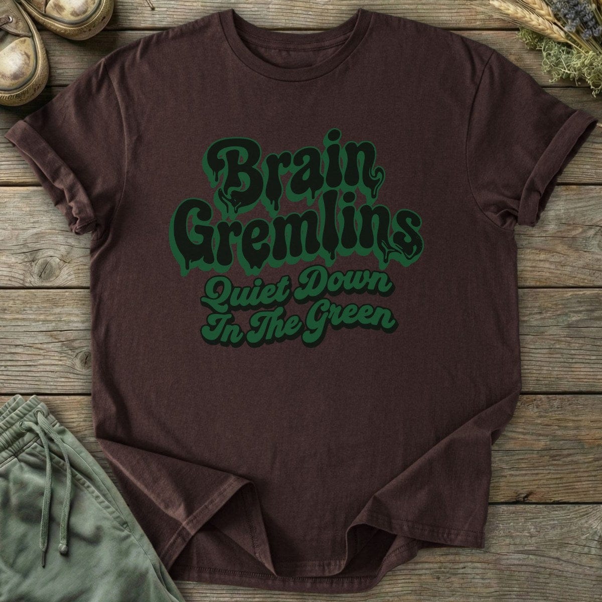 Printify T-Shirt Brain Gremlins T-Shirt