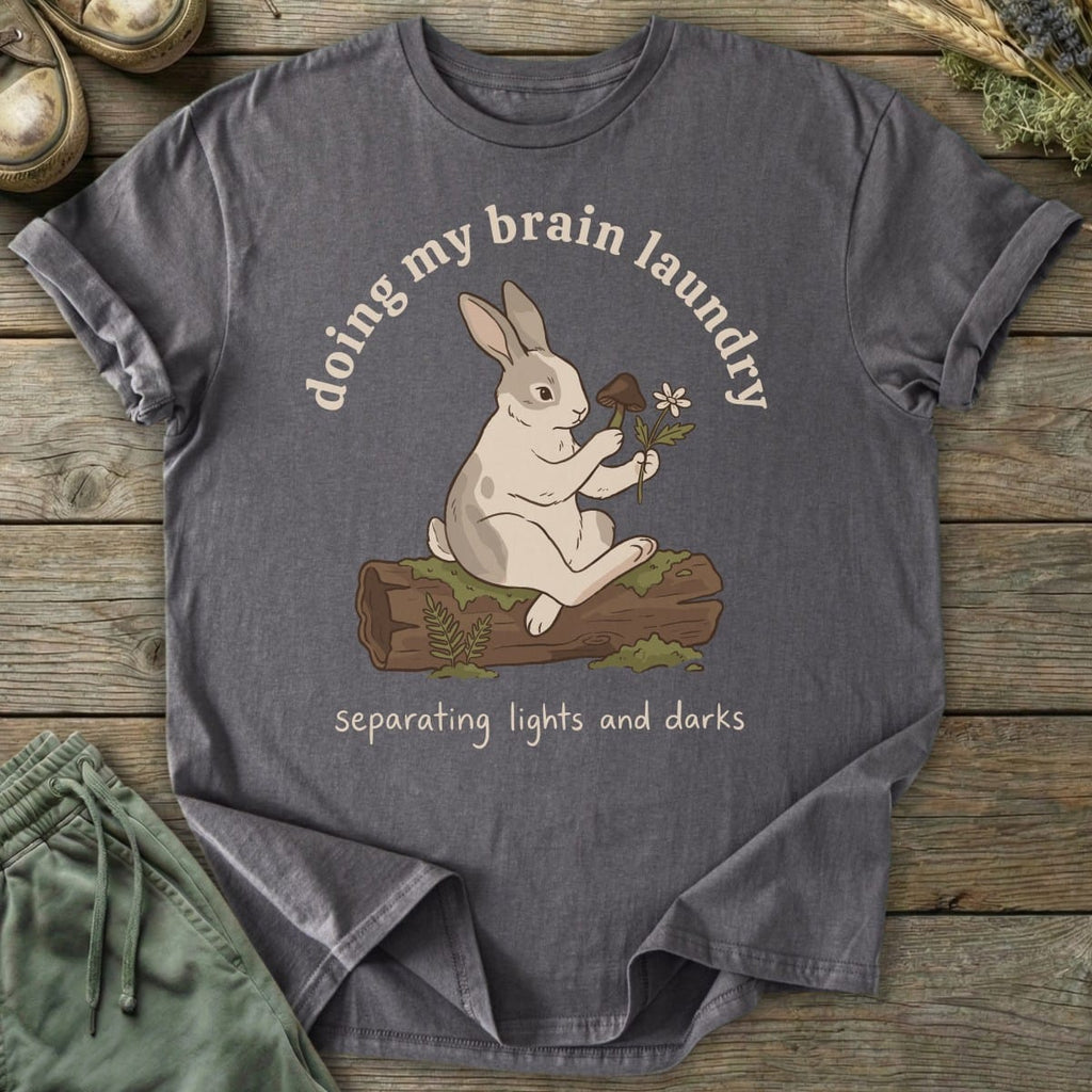 Printify T-Shirt Brain Laundry T-Shirt
