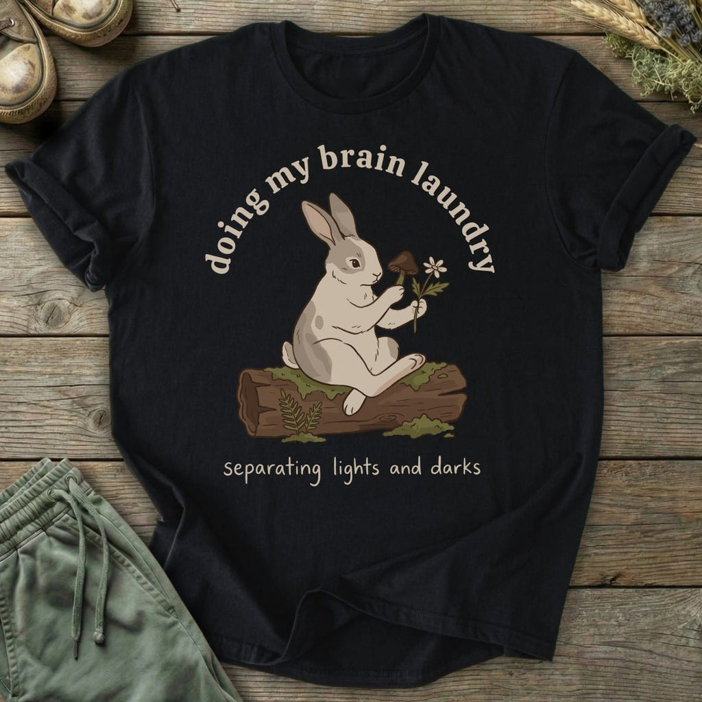 Printify T-Shirt Brain Laundry T-Shirt