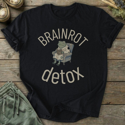 Printify T-Shirt Brainrot Detox T-Shirt