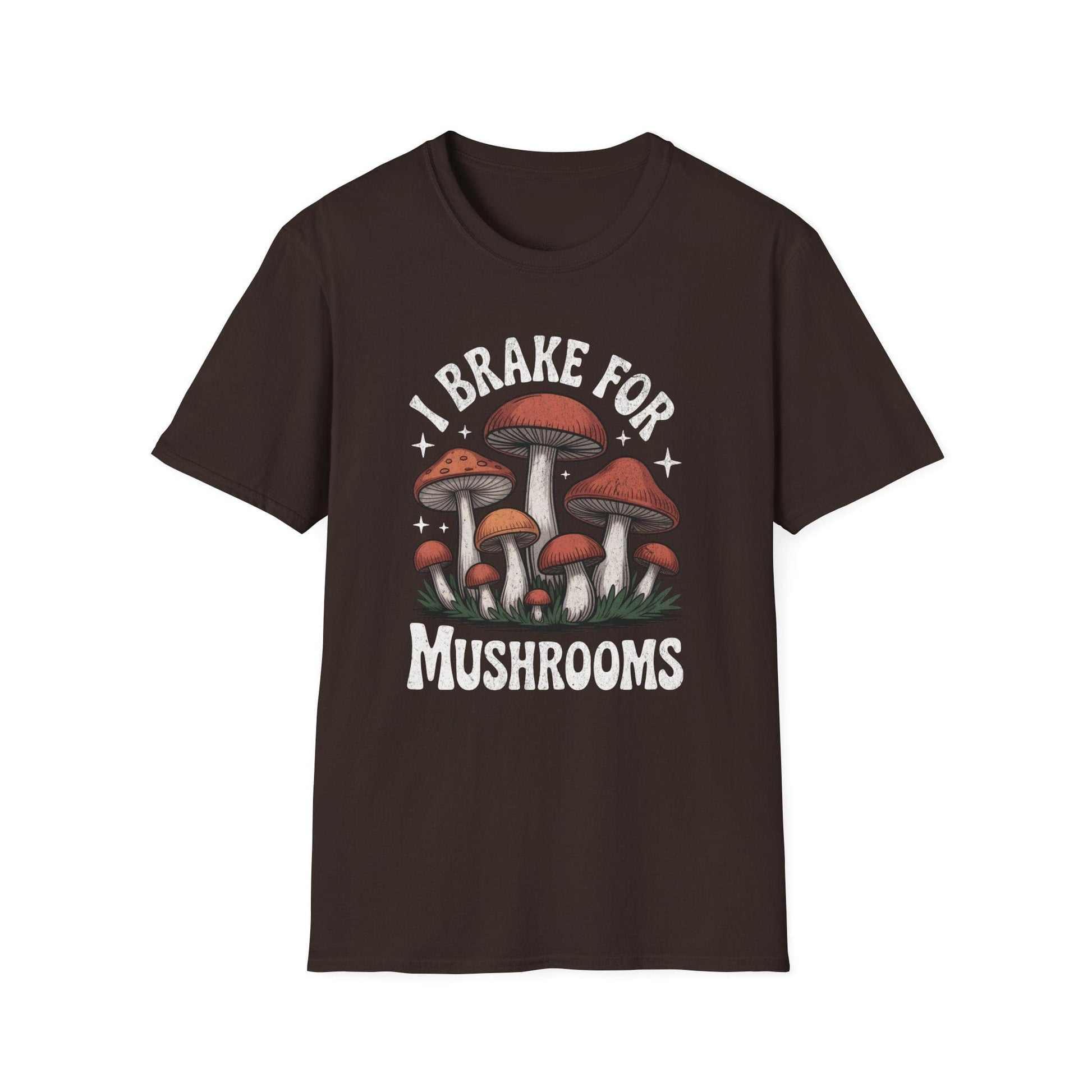 Printify T-Shirt Brake For Mushrooms T-Shirt