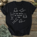 Printify T-Shirt Built Different Frog Collage T-Shirt