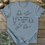 Printify T-Shirt Built Different Frog Collage T-Shirt