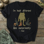 Printify T-Shirt Built Different Frog T-Shirt