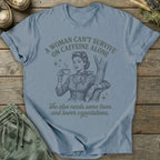 Printify T-Shirt Caffeine and Trees T-Shirt