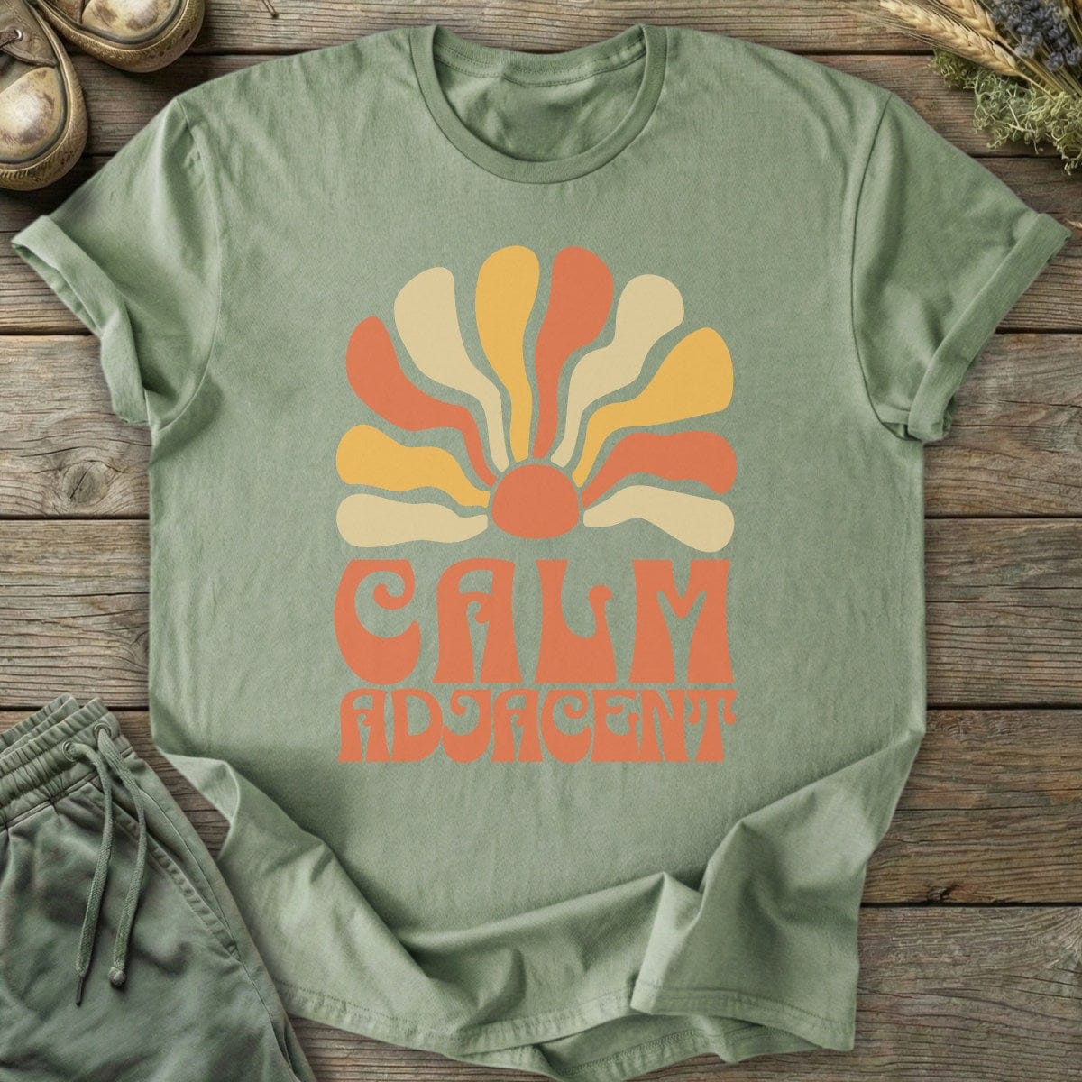 Printify T-Shirt Calm Adjacent T-Shirt