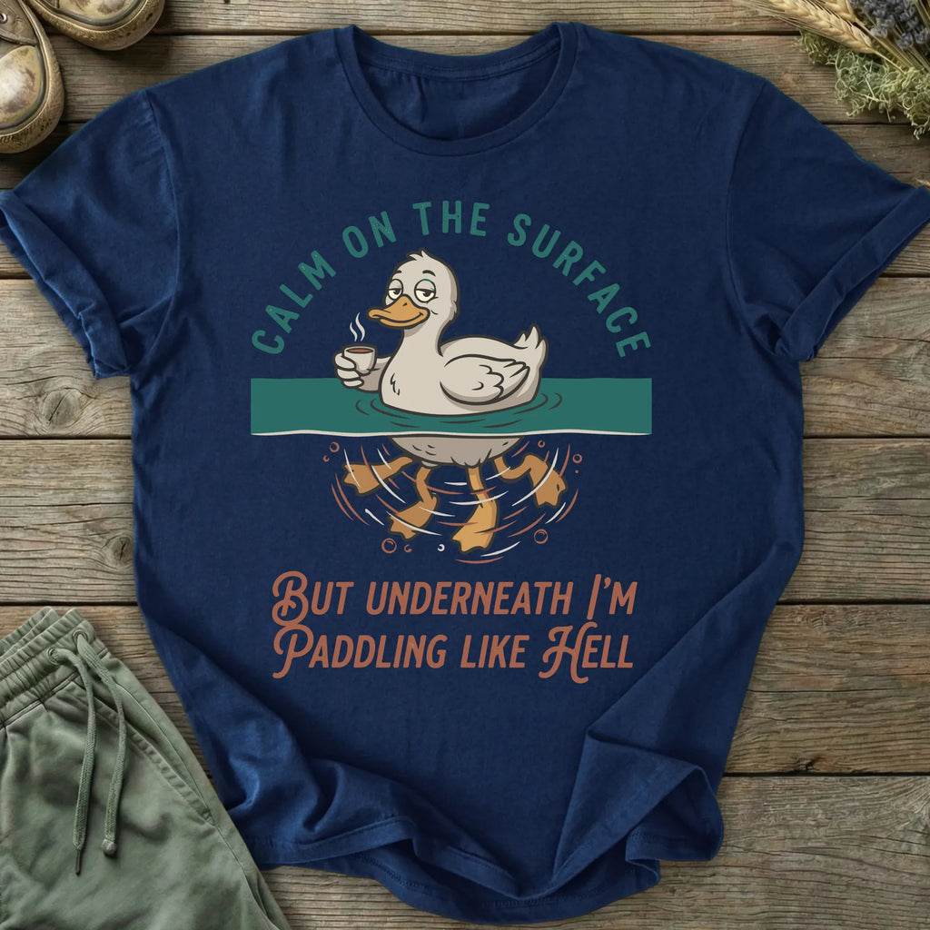 Printify T-Shirt Calm On The Surface T-Shirt