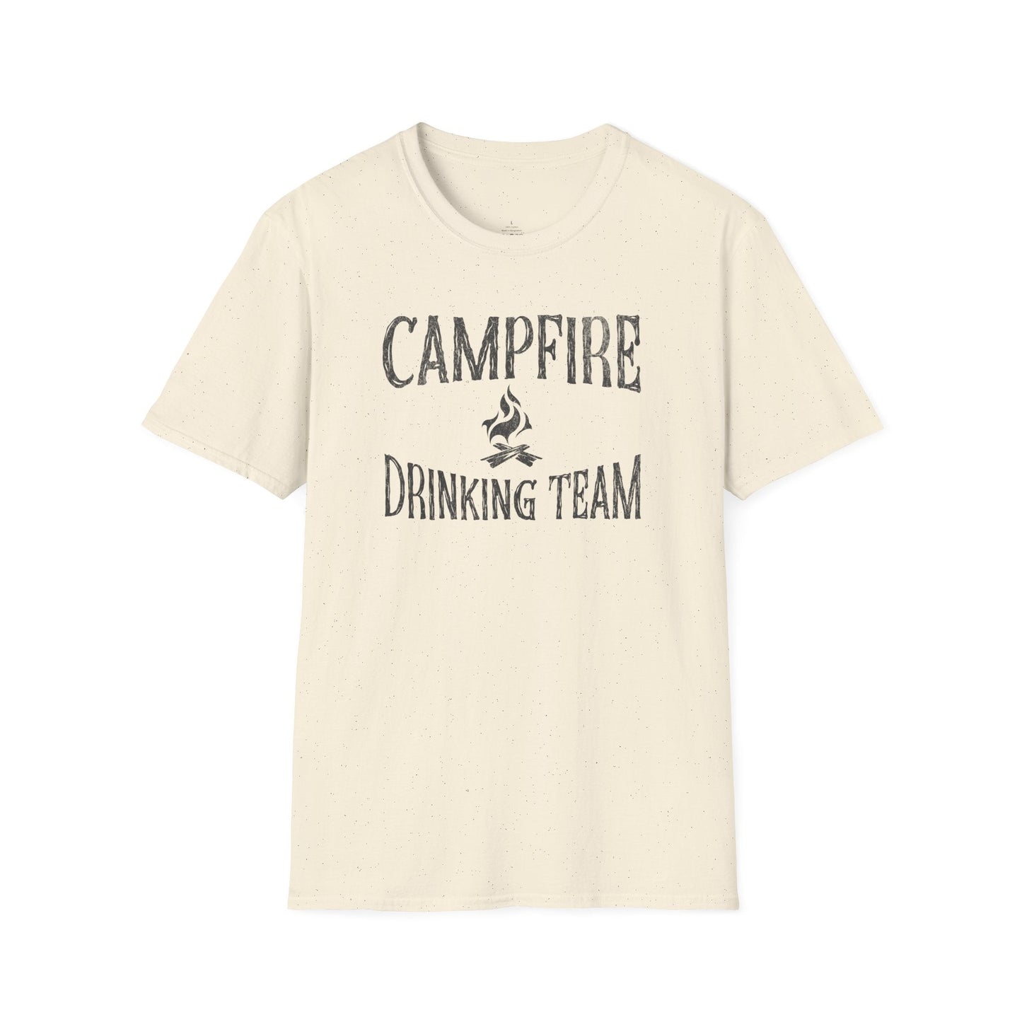 Printify T-Shirt Campfire Drinking Team T-Shirt