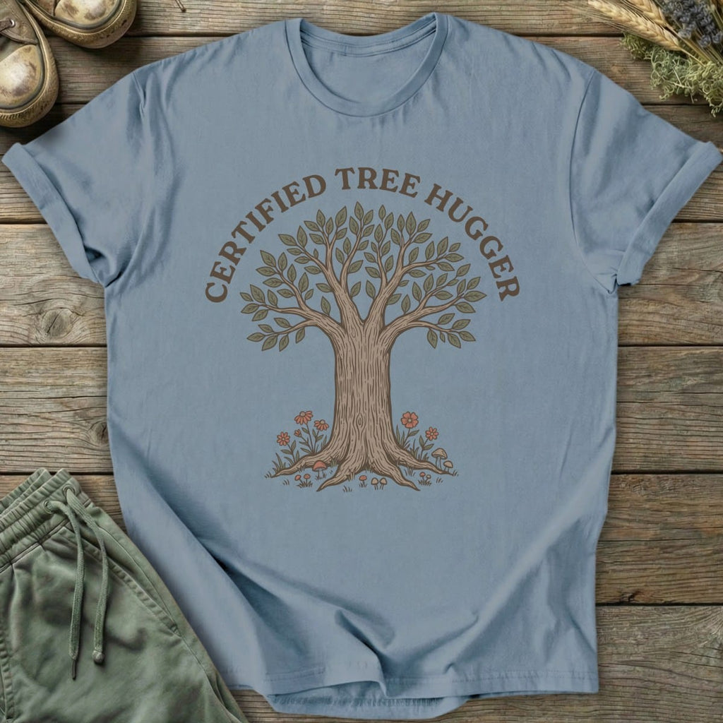 Printify T-Shirt Certified Tree Hugger T-Shirt