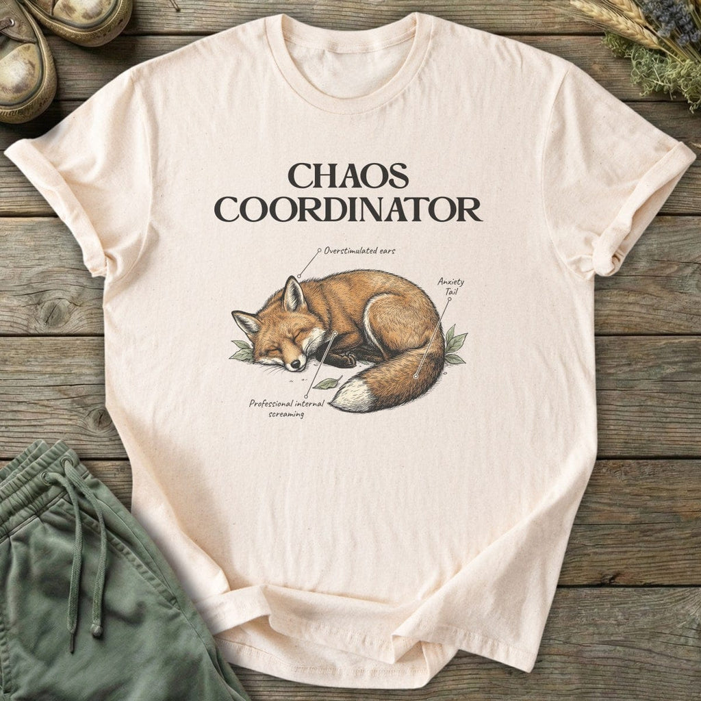 Printify T-Shirt Chaos Coordinator T-Shirt