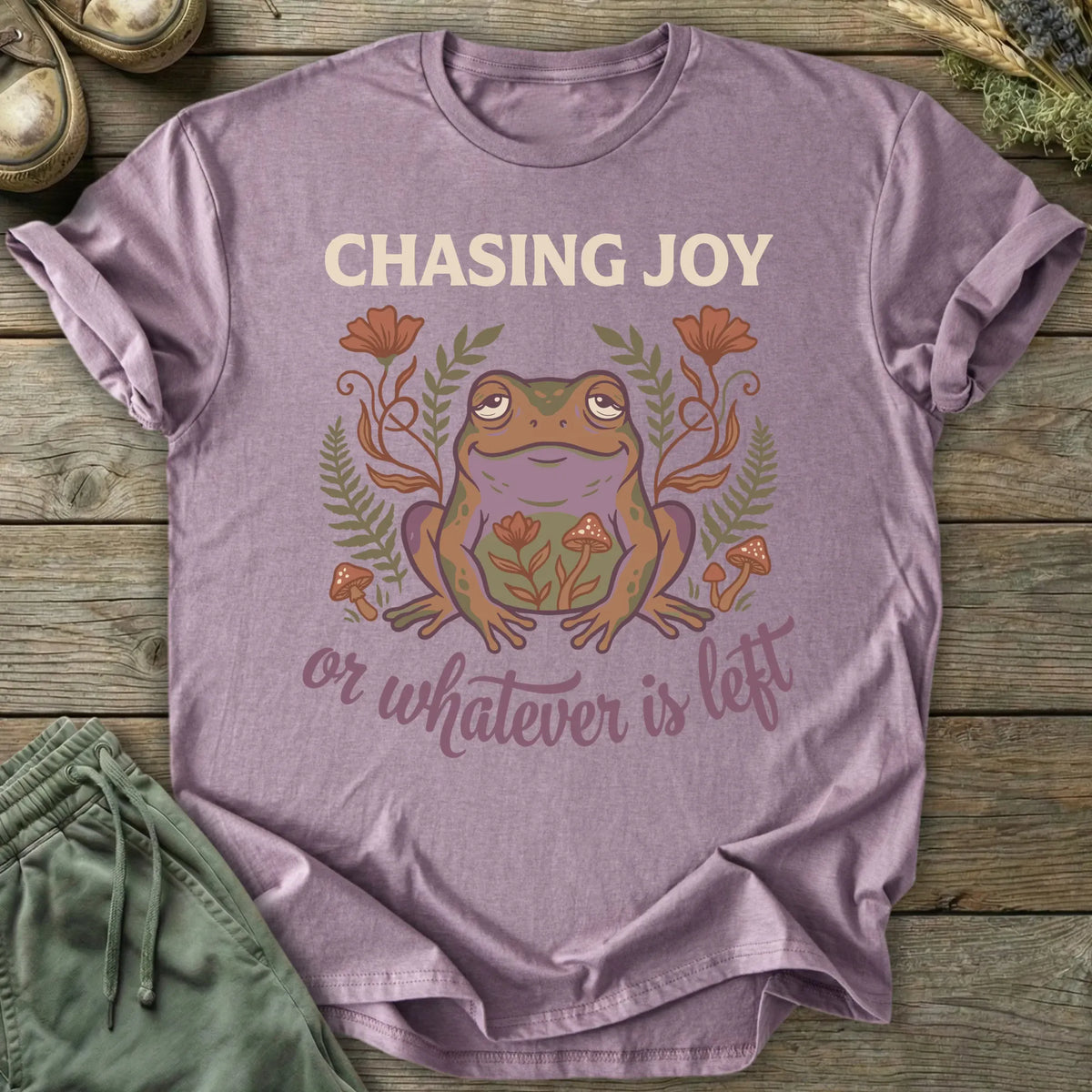 Printify T-Shirt Chasing Joy T-Shirt
